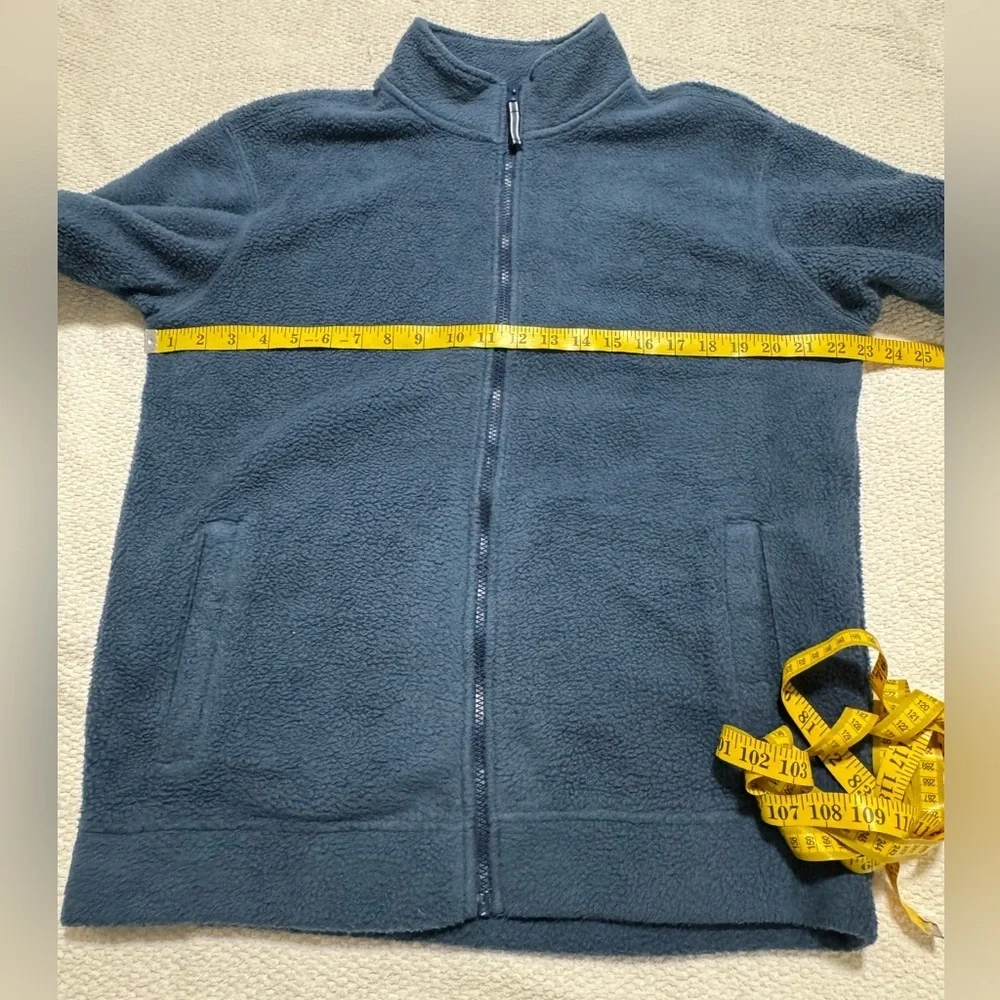 Orvis Men’s S Full Zip Heavyweight Fleece Jacket Blue